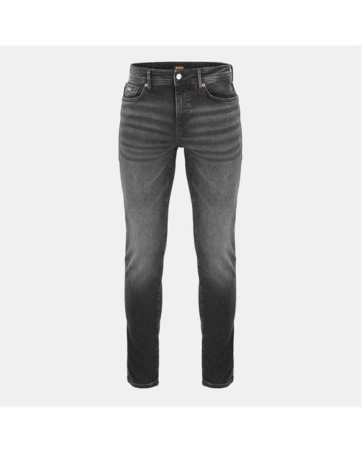 Boss Gray Charleston Slim Fit Jeans for men