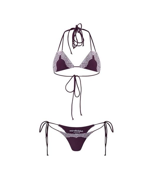 Mars the Label White Taliyah Bikini Set