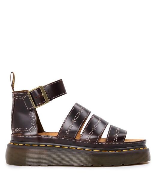 Dr. Martens Brown Clarissa Sandals