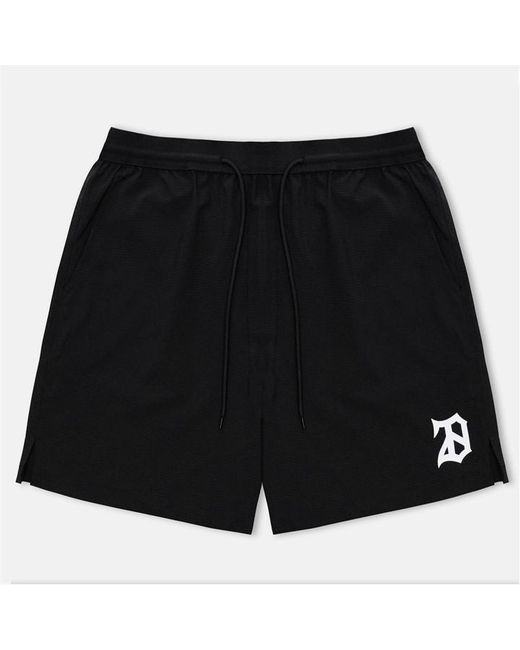 28 CLUB Black Performance Gym Shorts for men