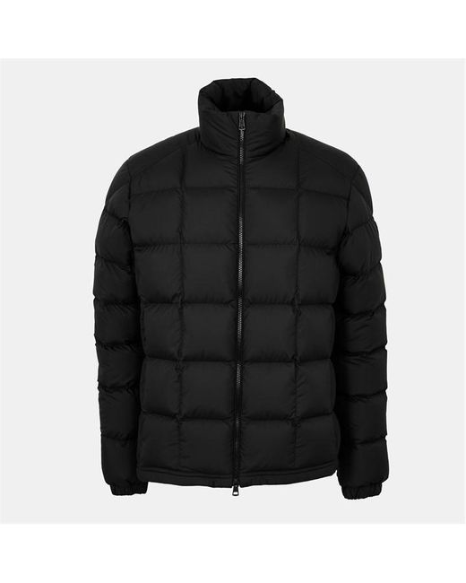 Moncler Gray Insulated Weather-Resistant Quilted Medium Puffer Jacket for men