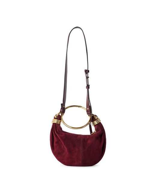 Chloé Red Bracelet Top Handle Bag