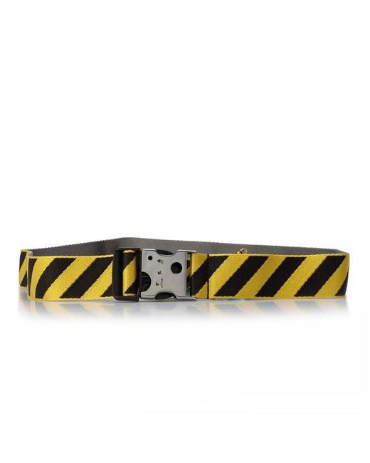 Off-White c/o Virgil Abloh Multicolor Meteor Tuc Stripe Tape Belt for men