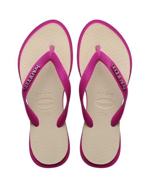 Havaianas Pink Top Point Fusion Flip Flops