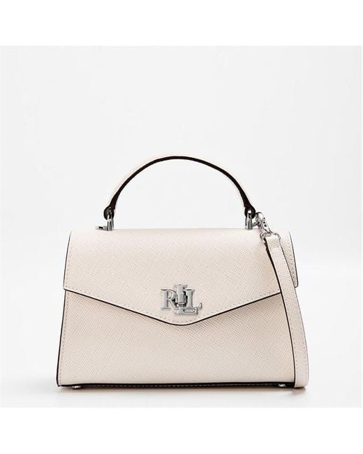 Ralph Lauren Metallic Lrl Farrah Satchel