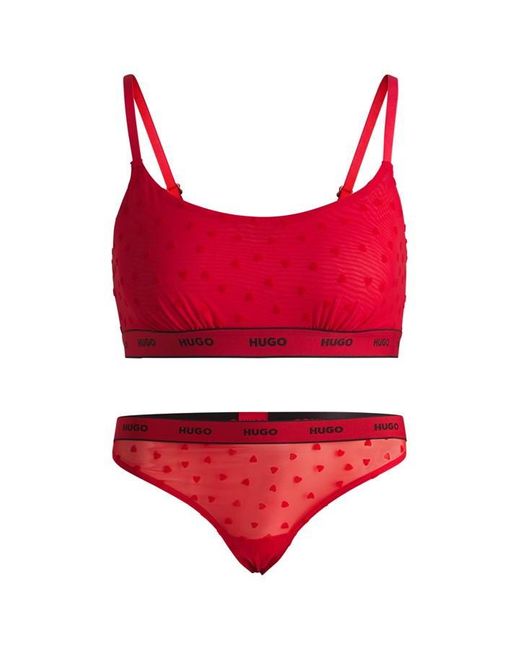 HUGO Red Lace Gift Set