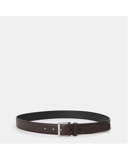 Saint Laurent Black Leather Belt for men