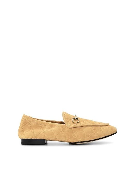 Gucci Natural Boat Shoes