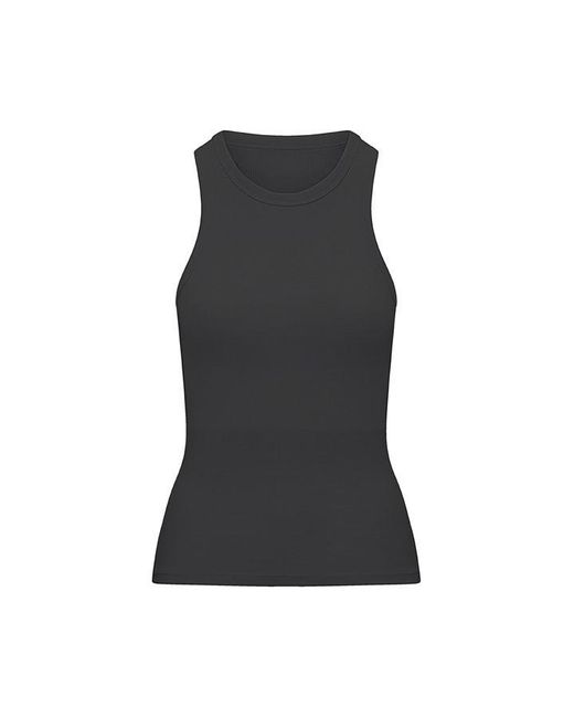 Nudea Black Vest Organic Cotton