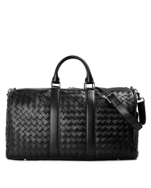 Bottega Veneta Black Bv Inrtrec Duffle Sn64 for men