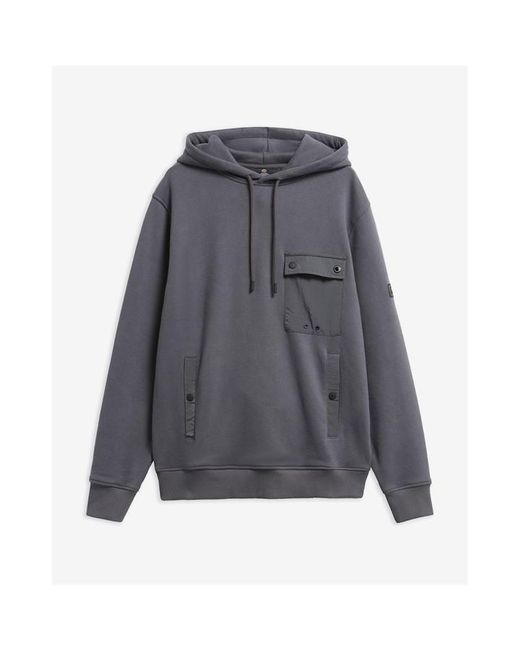Barbour Gray B.Int Inline Hoodie Sn64 for men