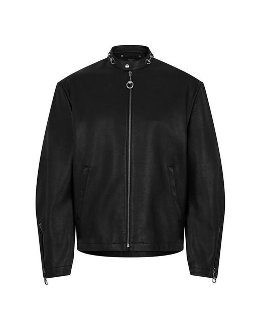 Gucci Black Leather Jacket for men
