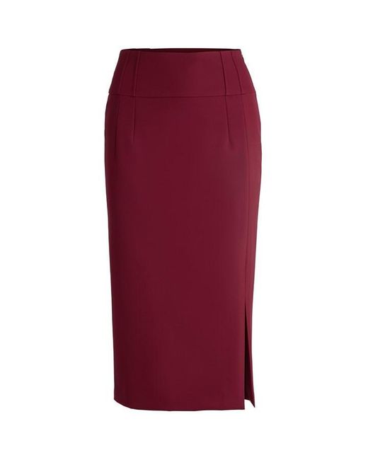 Boss Red Vizena Jersey Skirt