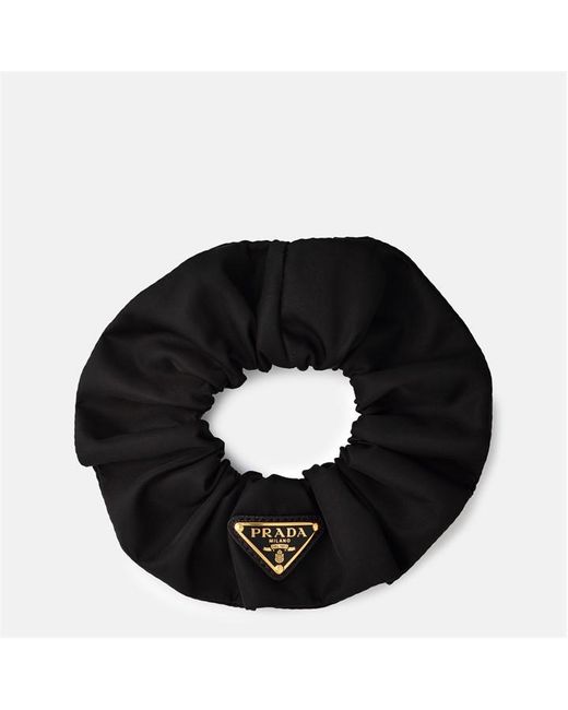 Prada Black Re-Nylon Scrunchie