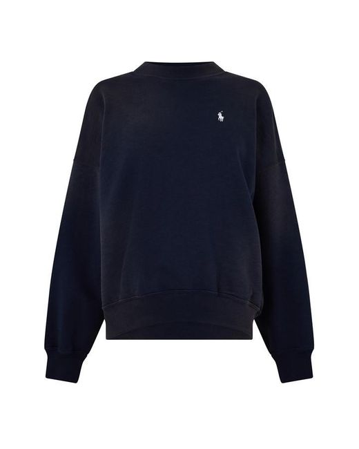Polo Ralph Lauren Blue Crew Sweatshirt