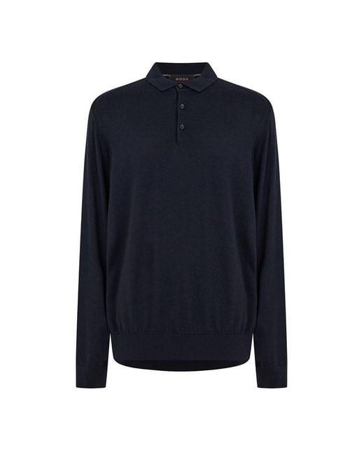 Boss Blue Ovio Jumper for men