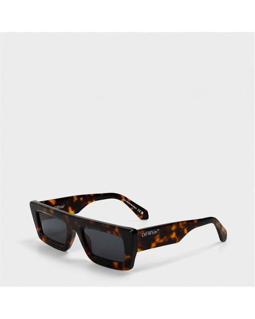 Off-White c/o Virgil Abloh Black Uv Protection Square Sunglasses