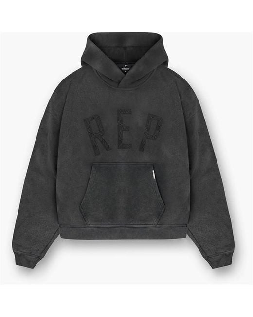 Represent Black Rep Logo Hoodie for men