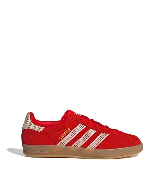 Adidas Originals Red Gazelle Trainers