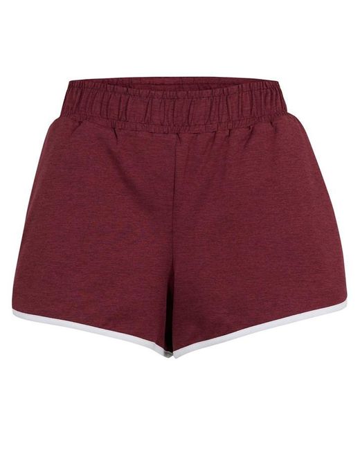 Varley Red Fleece Shorts