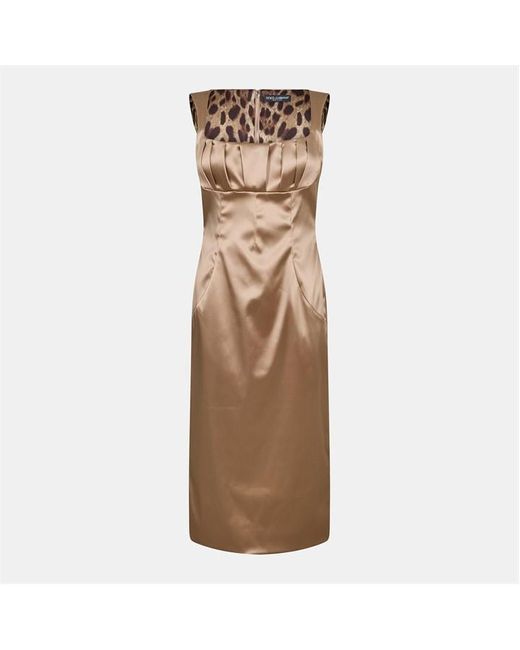 Dolce & Gabbana Natural A Line Dress