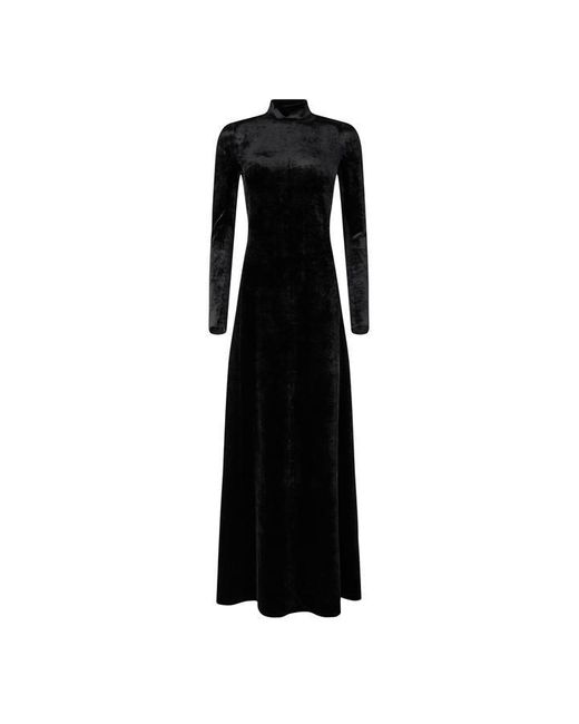 Balenciaga Black Bal A-line Gown Ld41