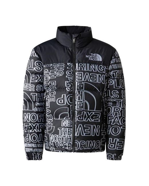 The North Face Black 1996 Retro Nuptse Youth Jacket Junior for men