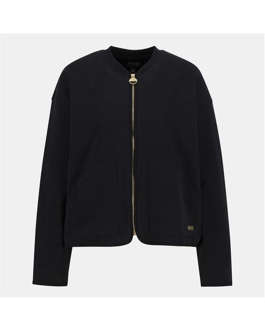 Barbour Black Clara Full-Zip Fleece