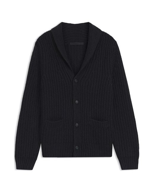 Boss Blue X Beckham Relaxed-Fit Wool Cardigan for men