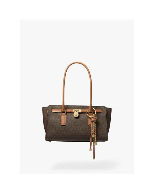 MICHAEL Michael Kors White Mmk Hamilton Shoulder Bag