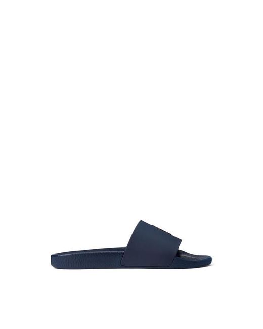 Polo Ralph Lauren Blue Pool Slides for men