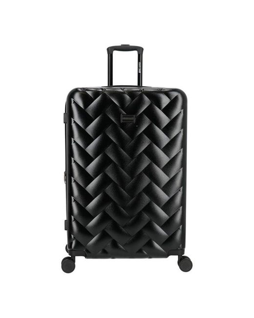 Roberto Cavalli Black Hard Suitcases