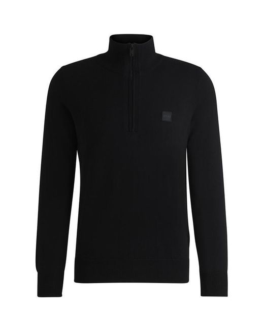 Boss Black Hbo Kanobix 1/4 Zipped Sweater for men