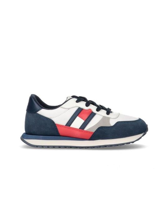 Tommy Hilfiger Blue Flag Low Top Trainers for men