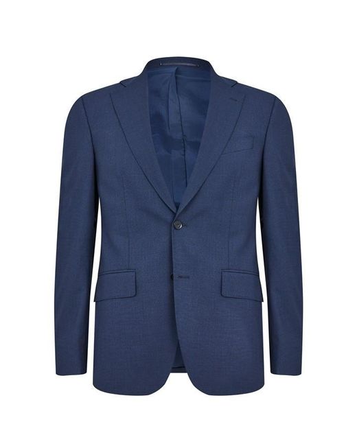 Richard James Blue Wilder Navy Tailored Fit Suit Jacket for men