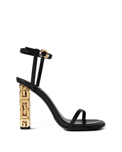 Givenchy Black G Cube Sandals