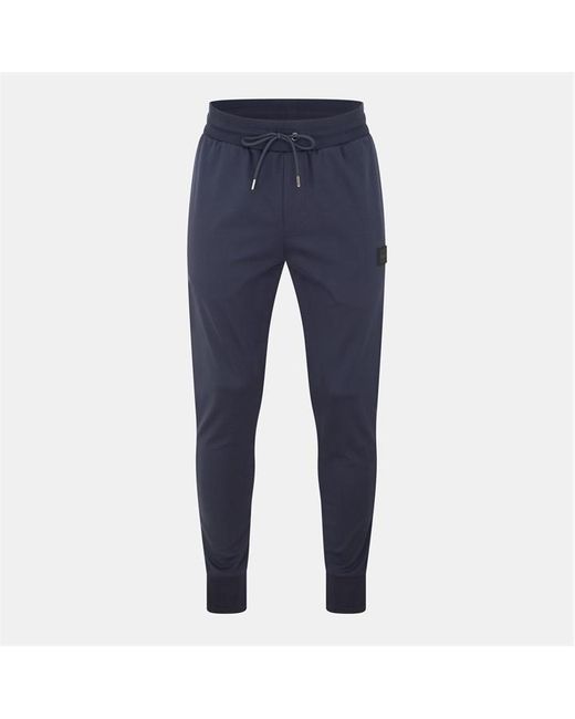 Boss Blue Lamont Closed Hem Jogging Bottoms for men