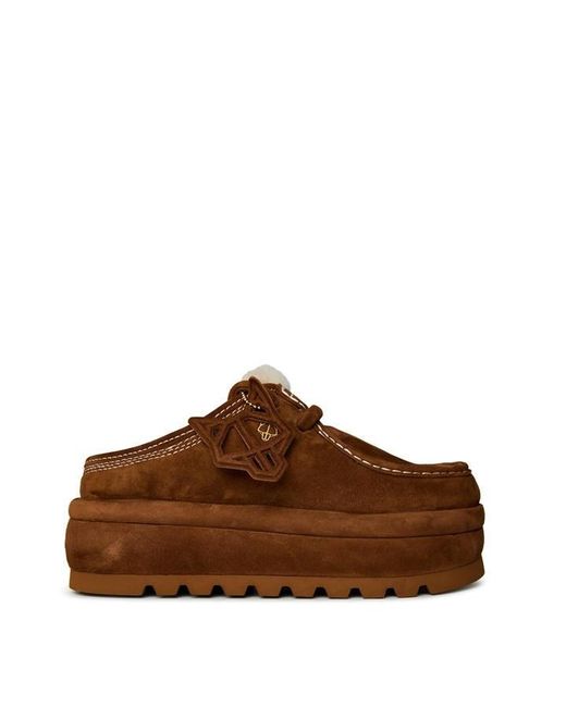 Naked Wolfe Brown Blizzard Mules