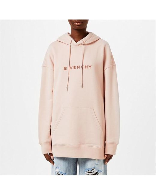 Givenchy Pink Giv Oszd Hoody Ld41