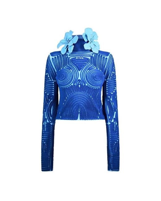 Off-White c/o Virgil Abloh Blue Off White Women's