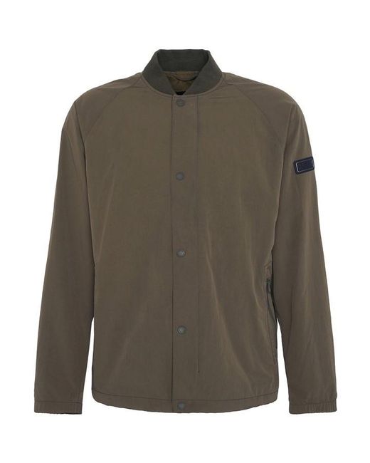 Barbour Brown Mosswold Showerproof Jacket for men