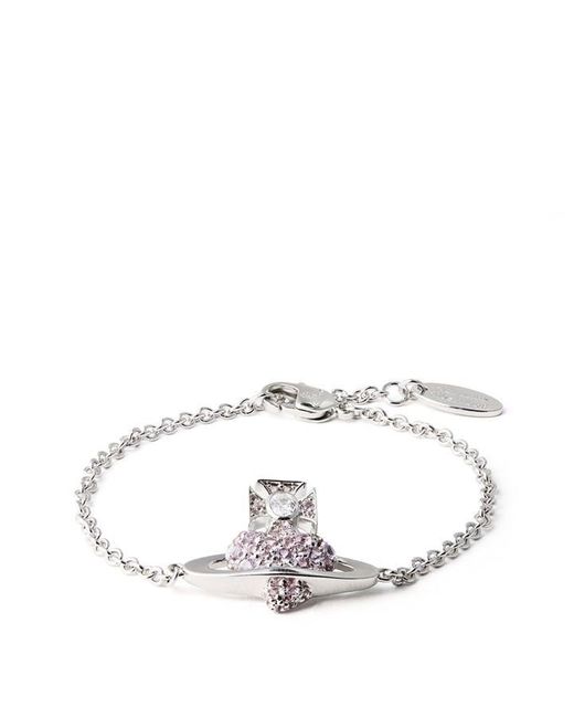 Vivienne Westwood Viv Agnatha Bracelet in Metallic | Lyst UK