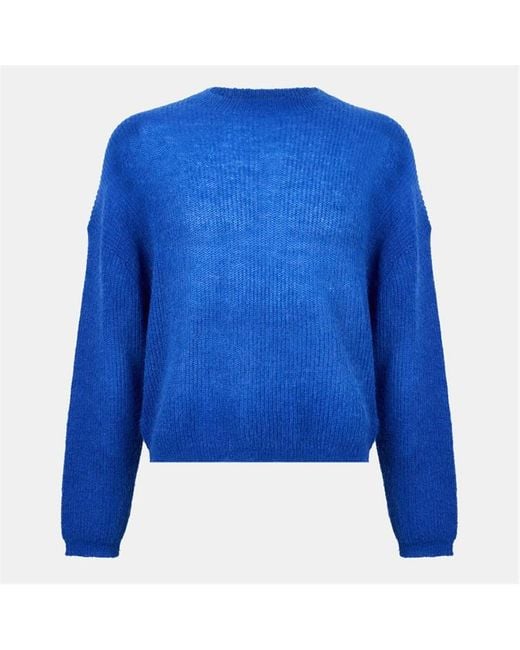 Cole Buxton Blue Knit Sweater for men