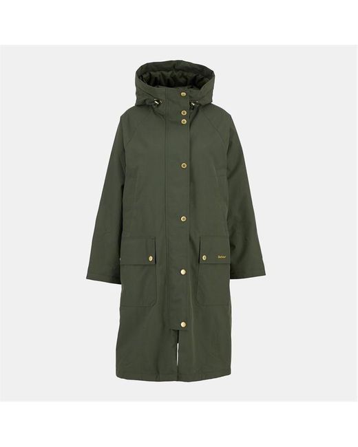 Barbour Green Catalina Lightweight Showerproof Rain Anorak