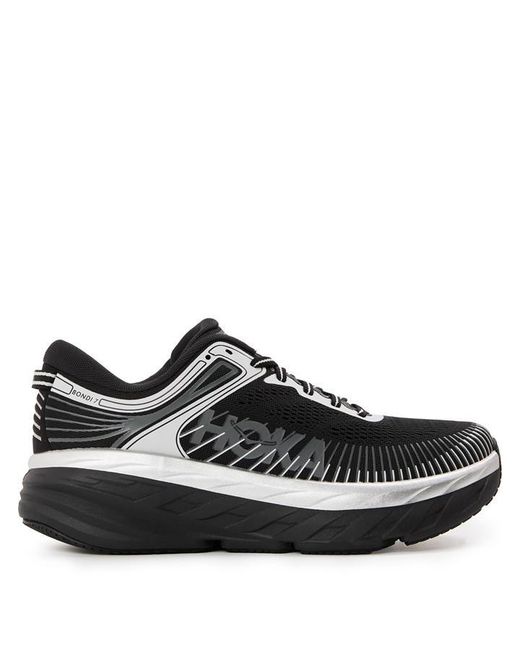 Hoka One One Black Bondi Everyday Neutral Road Running Shoes for men