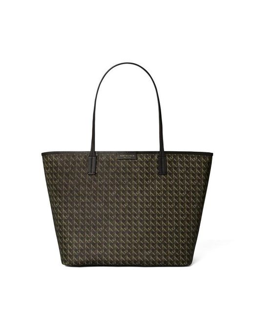 Tory Burch Black Ever Ready Zip Tote