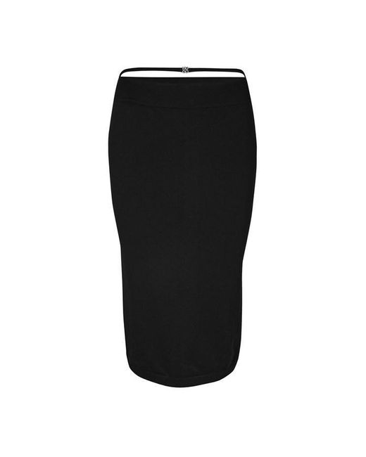 HUGO Black Nibiscus Skirt