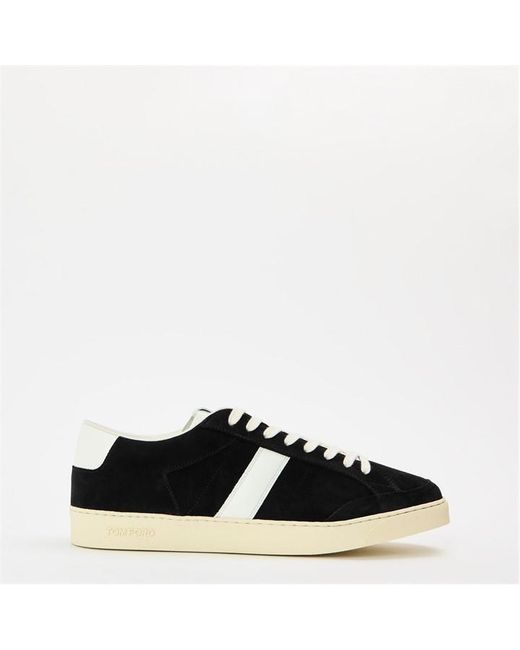 Tom Ford Black Low-Top Trainers for men