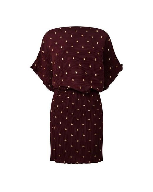 Never Fully Dressed Red Tilly Mini Dress
