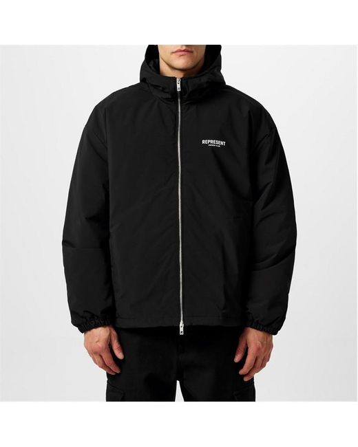 Represent Black Owners Club Windbreaker for men